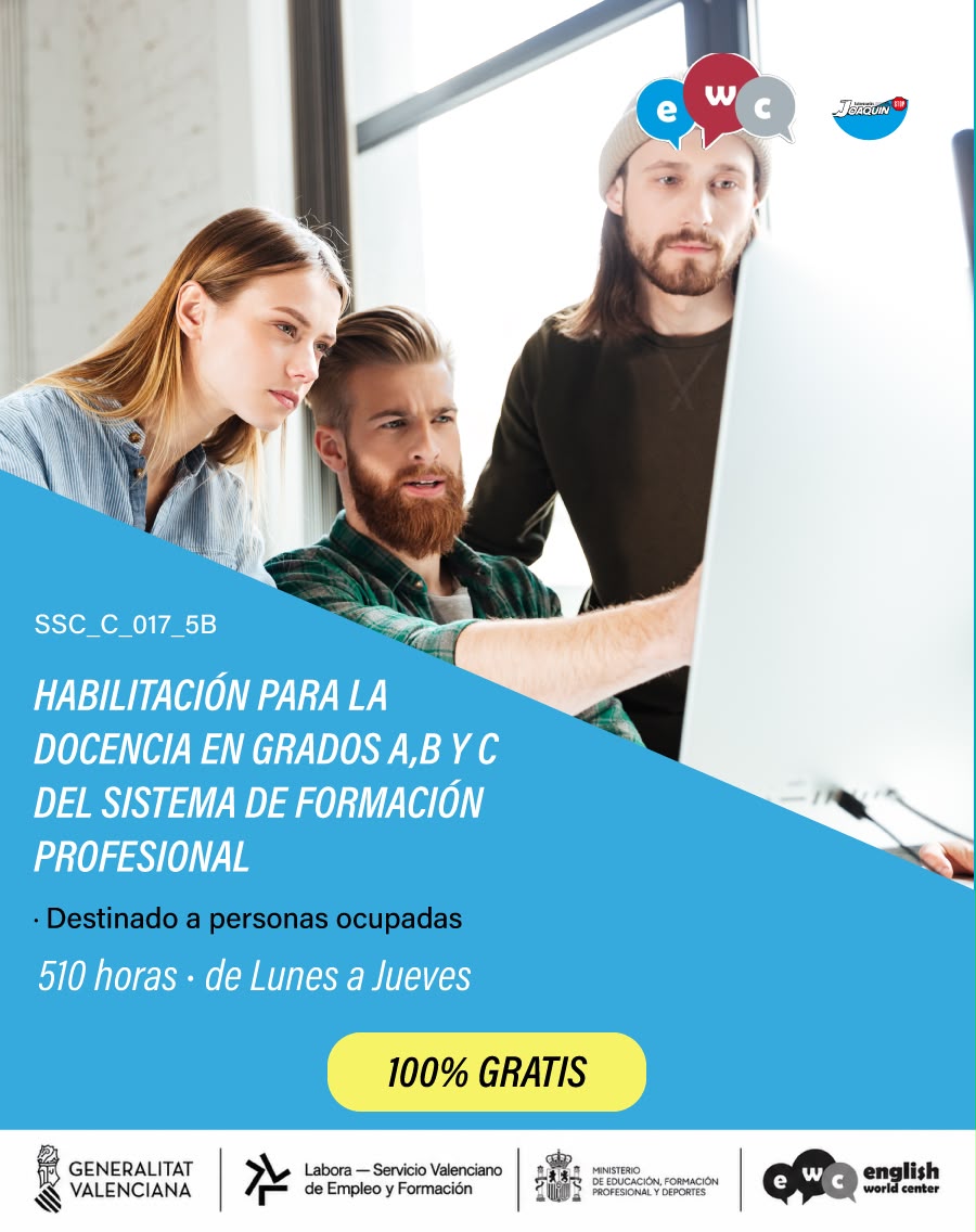 habilitacion para la docencia en grados A, B y C del sistema de formacion profesional