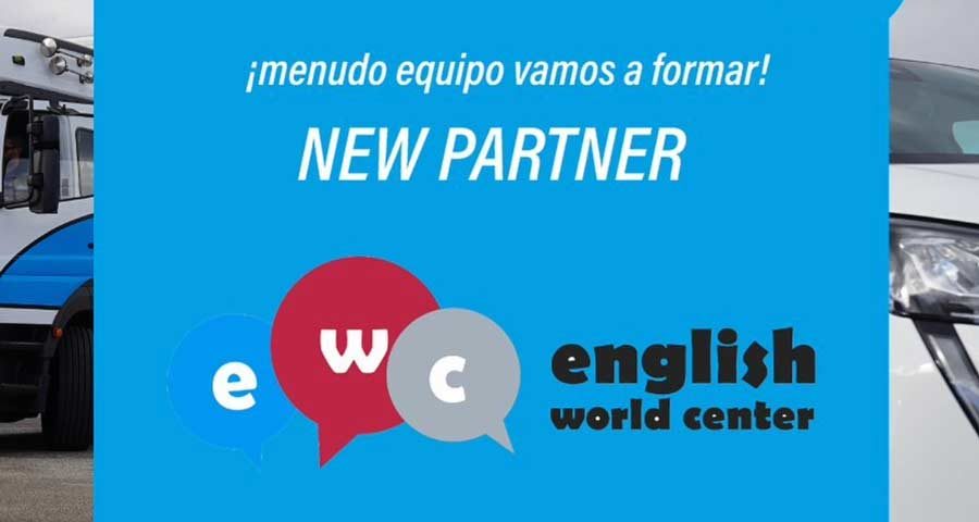 Autoescuelas Joaquín colabora con English world center