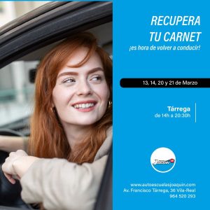 Curso Recuperar-Carnet conducir