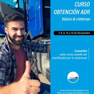 curso obtencion adr en castellon noviembre