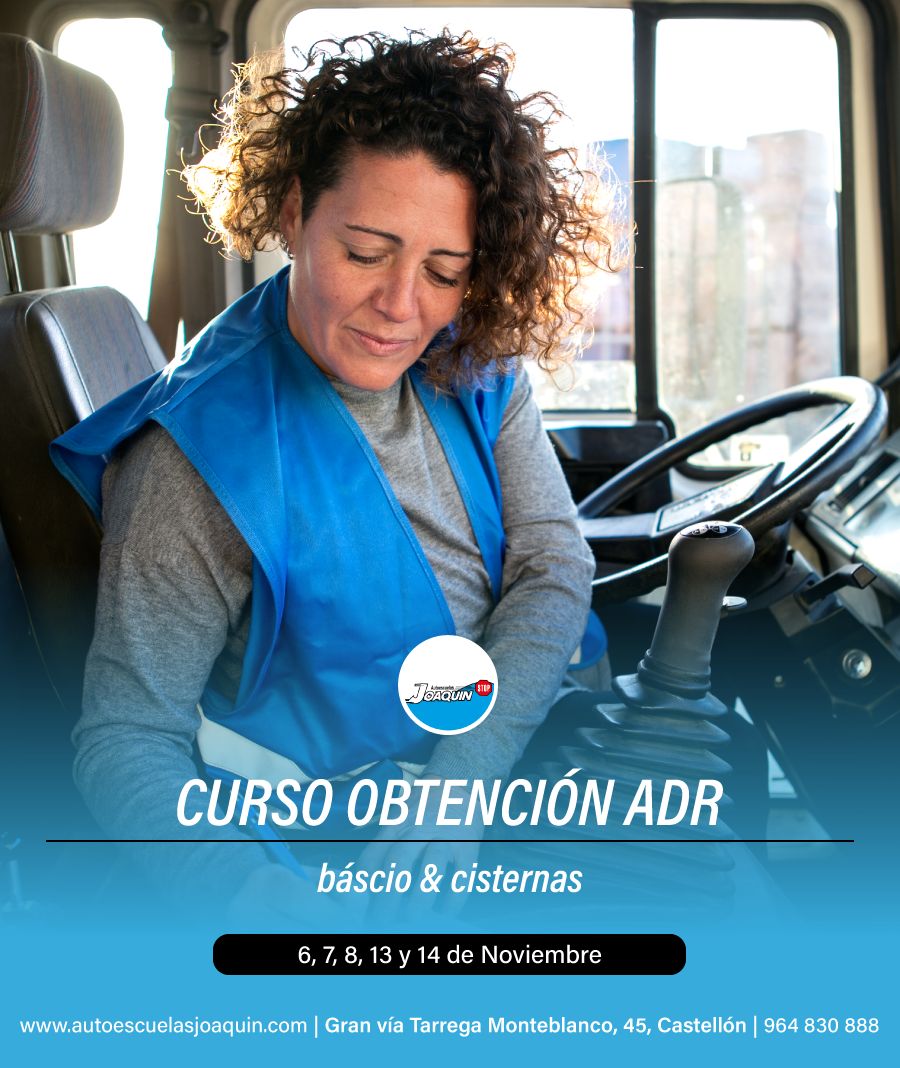 Curso ADR obtencion noviembre
