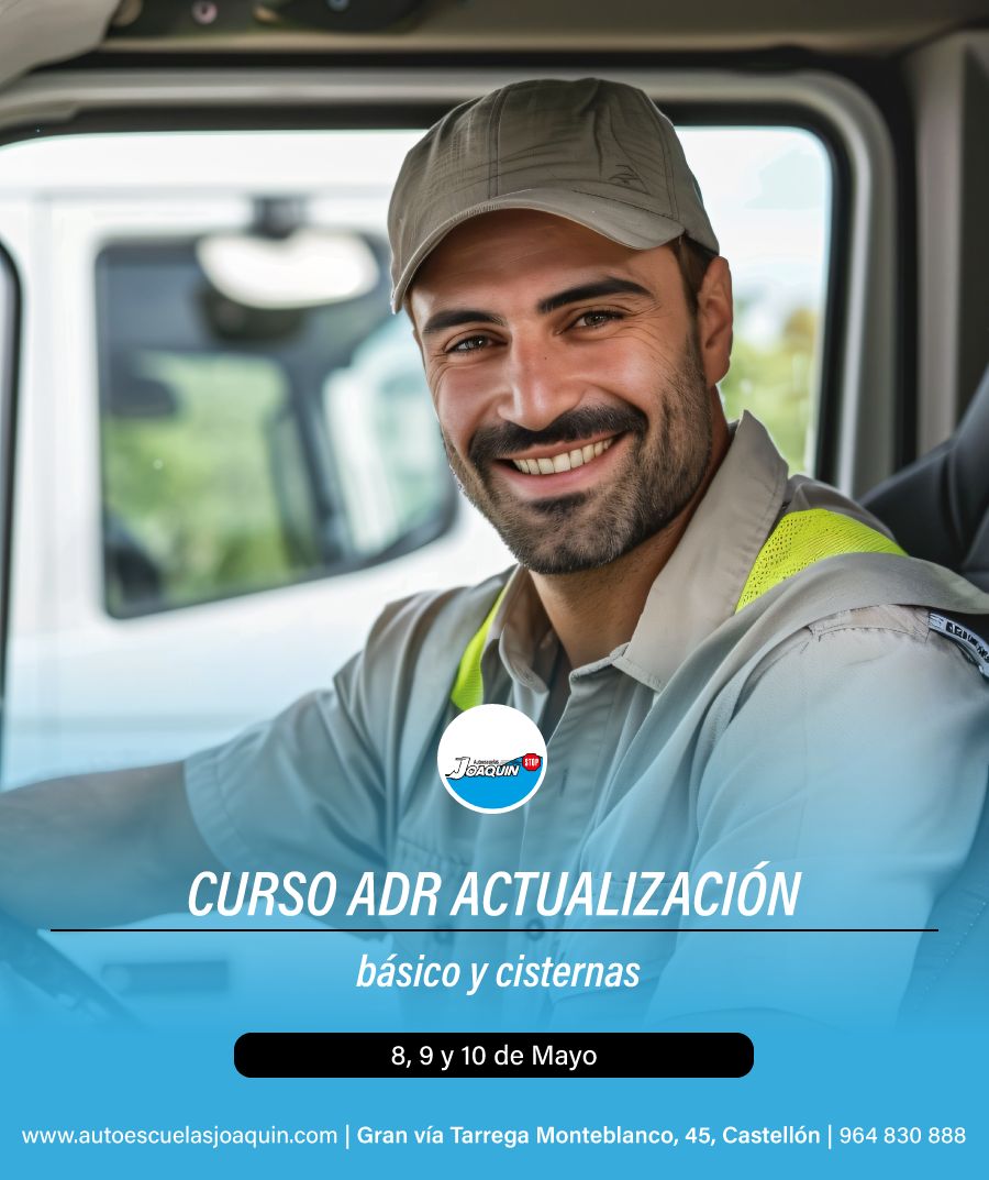 Curso actualizacion ADR en Castellon
