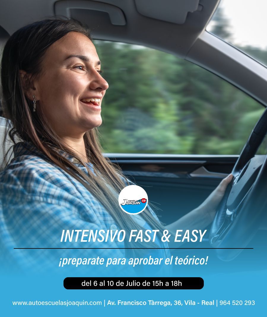 Curso intensivo permiso-B julio