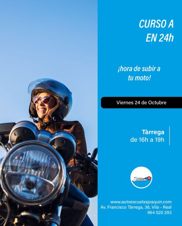 Curso permiso A octubre