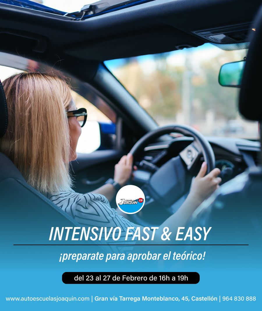 Intensivo permiso-B Castellon Fast and easy febrero