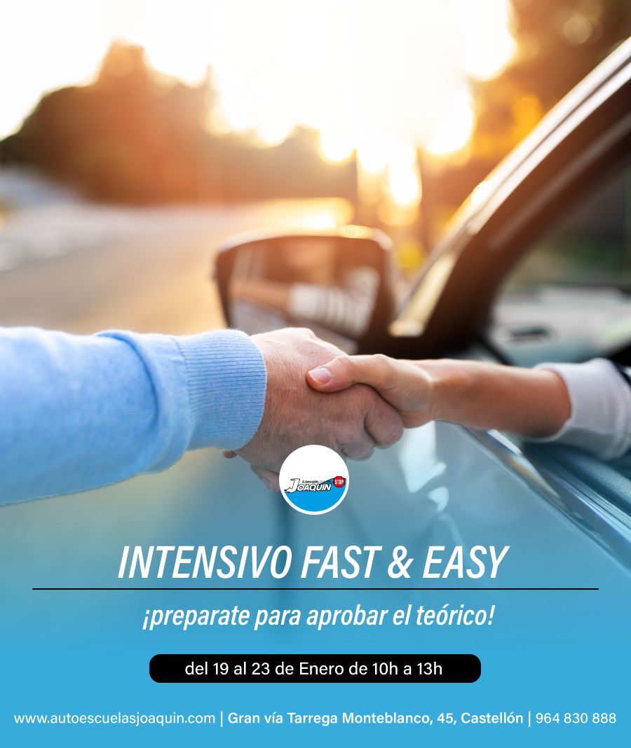 Intensivo permiso-B en Castellon Fast and easy enero