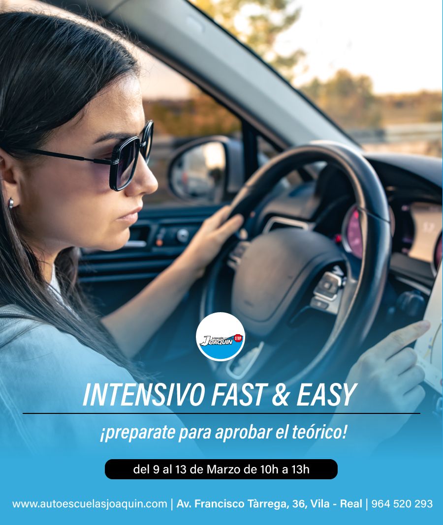 Intensivo permiso B marzo vila-real