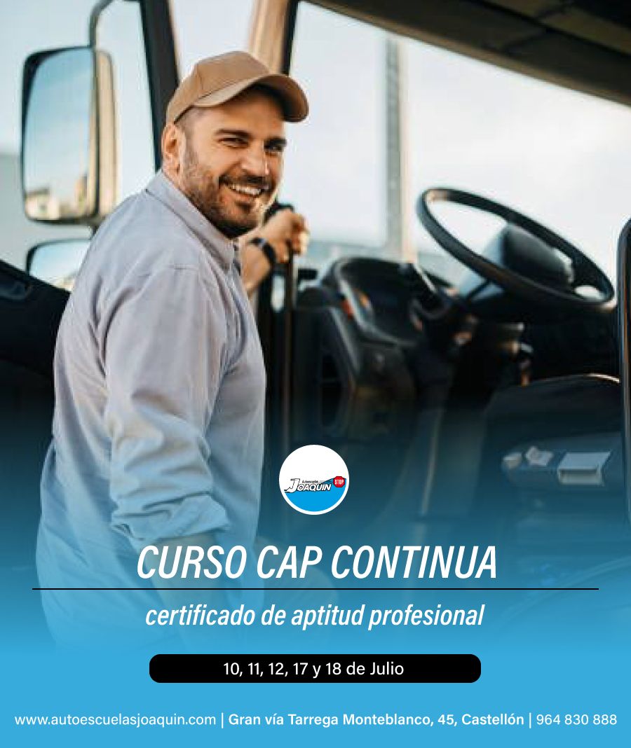 curso CAP continua julio