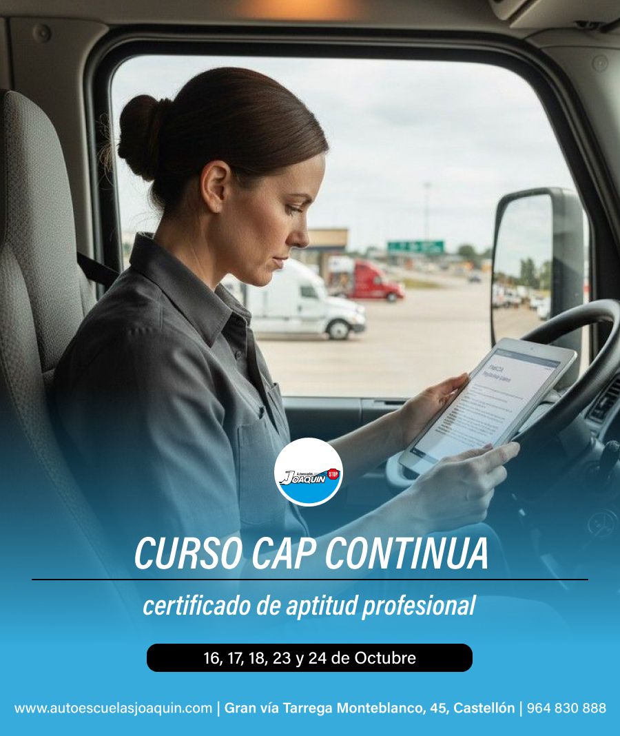 curso CAP continua octubre