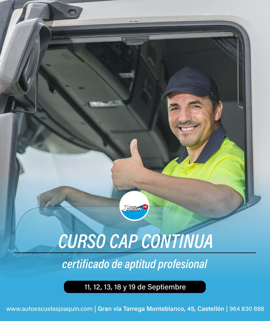 curso CAP continua septiembre
