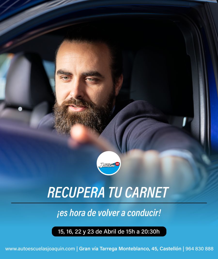 curso recuperar carnet abril