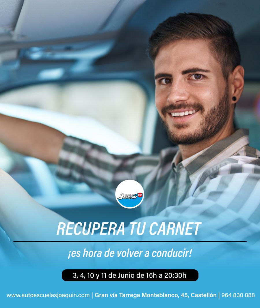 curso recuperar carnet junio