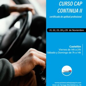 curso renovacion CAP continua nobembre