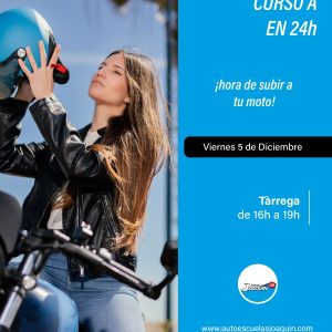 Curso permiso A diciembre