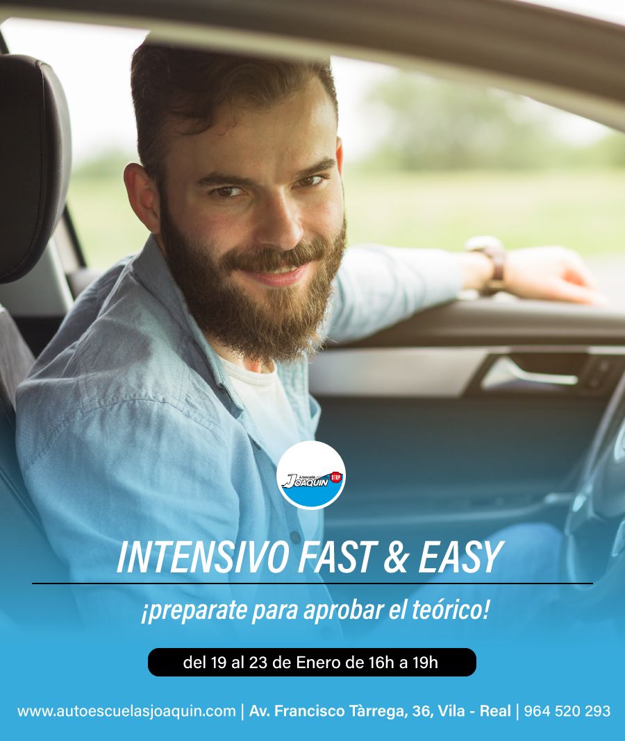 Intensivo permiso-B Castellon Fast and easy enero